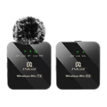 Kép 2/3 - Wireless Lavalier Microphone PULUZ 1 TX + 1 RX