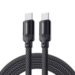 Kép 1/2 - Essager EXCTT1-YS01-P USB-C-USB-C kábel, 100W, 1m (fekete)