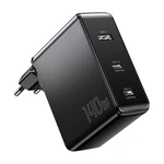 Kép 4/4 - Essager ECT2CA-MQB01-Z 2xUSB-C, USB-A, 140W hálózati töltő (fekete)