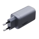 Kép 3/3 - Wall charger Aukey PA-B6U, 1xUSB-A, 2xUSB-C, 67W (gray)