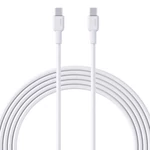 Kép 1/3 - USB-C to USB-C Cable Aukey CB-NCC2, 60W, 1.8m (white)