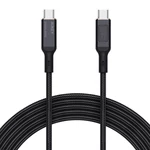 Kép 1/2 - USB-C to USB-C Cable Aukey CB-MCC102, 100W, 1.8m (black)