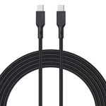 Kép 1/3 - USB-C to USB-C Cable Aukey CB-KCC102, 100W, 1.8m (black)