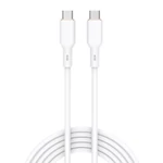 Kép 1/5 - Aukey CB-SCC102 USB-C-USB-C kábel, 100W, 1,8m (fehér)