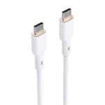 Kép 3/5 - Aukey CB-SCC102 USB-C-USB-C kábel, 100W, 1,8m (fehér)