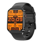 Kép 2/6 - BlitzWolf BW-HL6 okosóra (fekete szilikon)