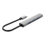 Kép 2/2 - Orico USB USB 3.0 + 3x USB 2.0 Hub adapter (szürke)