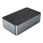 Kép 2/3 - Orico dokkolóállomás 2,5" / 3,5" HDD / SSD, 5Gbps, USB-C-ről USB-C/A-ra, klónozási funkcióval (fekete)