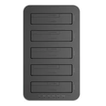 Kép 3/3 - Orico dokkolóállomás 2,5" / 3,5" HDD / SSD, 5Gbps, USB-C-ről USB-C/A-ra, klónozási funkcióval (fekete)