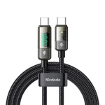 Kép 1/4 - Mcdodo CA-3610 USB-C to USB-C cable, auto power off, PD 100W, 1.2m (black)