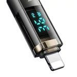 Kép 2/4 - Mcdodo CA-3600 USB-C Lightning kábel, automatikus kikapcsolás, 36W, 1.2m (fekete)
