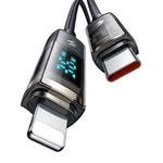 Kép 3/4 - Mcdodo CA-3600 USB-C Lightning kábel, automatikus kikapcsolás, 36W, 1.2m (fekete)
