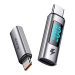 Kép 2/3 - USB-C to USB-C Adapter, Mcdodo OT-6090, 100W (black)