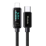 Kép 2/4 - Mcdodo CA-8810 USB-C Lightning kábel, 36W, 1.2m (fekete)