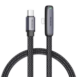 Kép 1/4 - USB-C villám szögkábel Mcdodo CA-3351,1.8m (fekete)