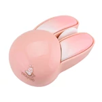 Kép 2/2 - MOFII Wireless Mouse + Bluetooth Rabbit M6DM Oil Painting (White-Pink)