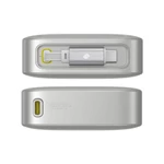 Kép 3/5 - Baseus Free2Pull powerbank kábellel, 10000mAh, 30W (szürke)