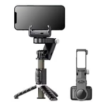 Kép 1/7 - APEXEL Q18 gimbal/állvány világítással (fekete)