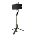 Kép 2/2 - APEXEL Q08d gimbal/állvány világítással (fekete)