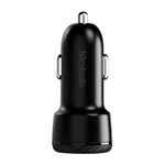 Kép 2/3 - Mcdodo CC-5970 autós töltő, USB + USB-C 38W (fekete)