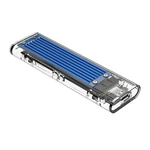 Kép 2/2 - Orico Enclosure SSD M.2 , NVME, USB-C 3.1 Gen.2, 10Gbps (blue)