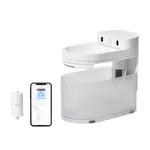 Kép 8/8 - Catlink Pure 3 smart dog and cat fountain/drinker (white)