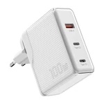 Kép 2/4 - Essager ECT2CA-ZXB02-Z GaN 100W 2C+A töltő (fehér)