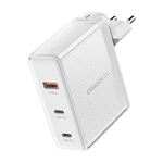 Kép 3/4 - Essager ECT2CA-ZXB02-Z GaN 100W 2C+A töltő (fehér)