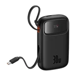 Kép 5/9 - Baseus QPow 2 powerbank, 10000mAh, 30W, 2xUSB-C (fekete)