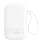 Kép 2/9 - Baseus QPow 2 powerbank, 10000mAh, 30W, 2xUSB-C (fehér)