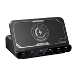 Kép 1/2 - BlitzWolf BW-S27 asztali töltő, 2xUSB-A, 4xUSB-C (fekete)