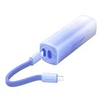 Kép 2/3 - Powerbank 5000mAh Vention FHWL0 20W + cable USB-C do lightning (niebieski)