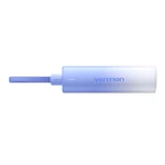 Kép 3/3 - Powerbank 5000mAh Vention FHWL0 20W + cable USB-C do lightning (niebieski)