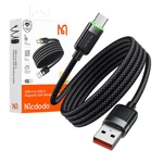 Kép 3/3 - Mcdodo CA-5650 USB-A USB-C kábel, 6A, önfelhúzó, 1.2m