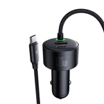 Kép 4/5 - Mcdodo CC-0370 autós töltő, USB-C, Lightning, 120W, visszahúzható kábelek