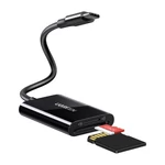 Kép 3/3 - UGREEN CM265 2 az 1-ben USB-C kártyaolvasó (fekete)