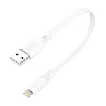Kép 1/2 - Foneng X107 USB-A-Lightning kábel, 3A, 0.25m (fehér)