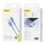 Kép 2/2 - Foneng X100 USB-A-Lightning kábel, 2.4A, 1.2m (kék)