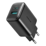 Kép 7/7 - Joyroom JR-TCF13 Dual-Port (A+C) 25W Power Charger (black)