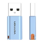 Kép 2/3 - Vention USB adapter CUAH0, USB-A 3.1 male to USB-C female (gray)