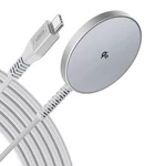 Kép 2/3 - ESR Qi2 mini vezeték nélküli töltő (HaloLock) (ezüst)