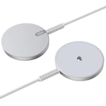Kép 3/3 - ESR Qi2 mini vezeték nélküli töltő (HaloLock) (ezüst)