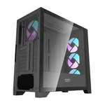 Kép 3/12 - Darkflash DRX90 Glass számítógépház (fekete)