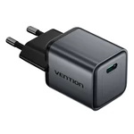 Kép 1/4 - GaN Vention USB-C 20W-os töltő (szürke)