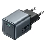 Kép 3/5 - GaN Vention USB-C 20W töltő + USB-C-L 1m kábel (szürke)