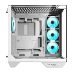 Kép 2/6 - Darkflash DY470 számítógépház + 4 ventilátor (fehér)