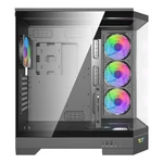 Kép 2/7 - Darkflash DQX90 számítógépház (fekete)