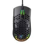 Kép 1/3 - Havit MS1036 RGB vezetékes játék egér (fekete)