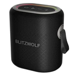 Kép 1/2 - Blitzwolf BW-WA8 RGB Bluetooth vezeték nélküli hangszóró (fekete)