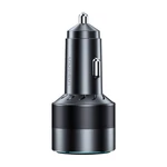Kép 2/2 - Choetech TC0010 USB-C 45 + USB-A 18W autós gyorstöltő (fekete)